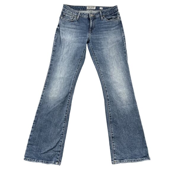 Lucky Brand Jeans Womens 6 Lolita Boot Western Denim Bootcut - Picture 1 of 10